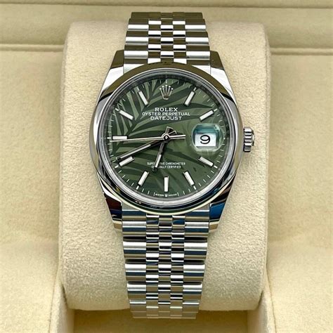 palm leaf rolex|Rolex 2024 release Datejust 36.